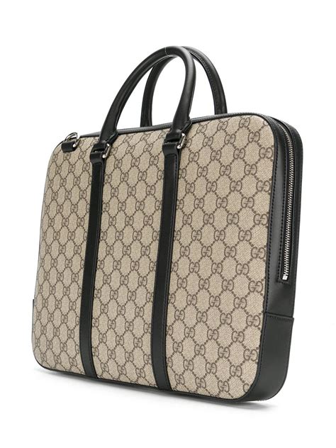 gucci mens small briefcase|gucci laptop bag men's.